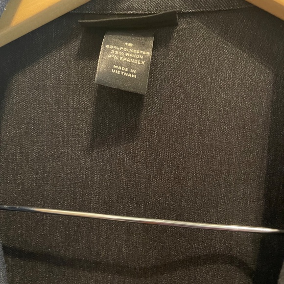 VINTAGE  Hard to find Lane Bryant 2 piece Dark Gray  Maxi Skirt Suit 18 - Picture 8 of 15